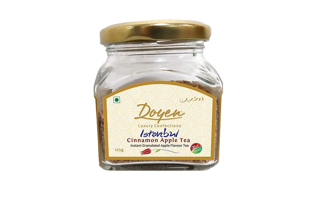 Doyen Istanbul Cinnamon Apple Tea    Glass Jar  125 grams